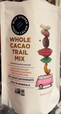 Cacao Fruit, Chocolate Covered Whole Cacao Beans, Dark Chocolate Chips Whole Cacao Trail Mix, Cacao Fruit, Chocolate Covered Whole Cacao Beans, Dark Chocolate Chips