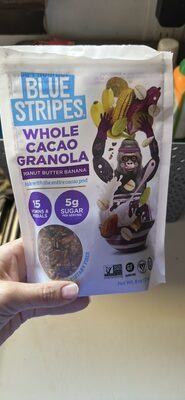 Peanut Butter Banana Whole Cacao Granola, Peanut Butter Banana
