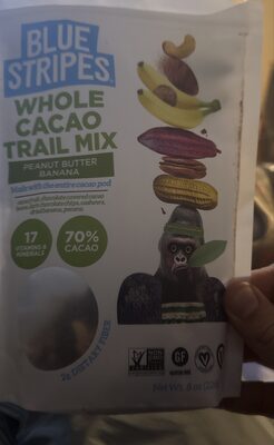 Peanut Butter Banana Whole Cacao Trail Mix, Peanut Butter Banana