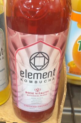 Rose Vitality Botanical Blend Kombucha, Rose Vitality