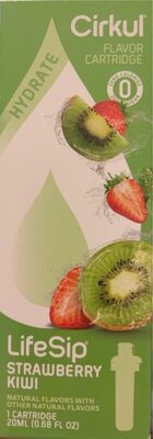 Strawberry Kiwi Lifesip Cartridge, Strawberry Kiwi