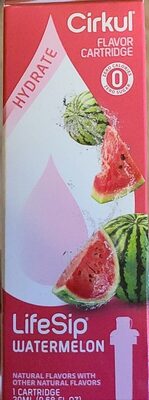 Watermelon Lifesip Cartridge, Watermelon