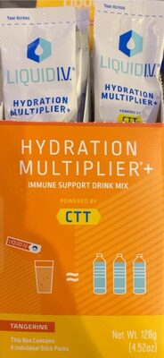 Tangerine Hydration Multiplier + Immune Support Drink Mix, Tangerine