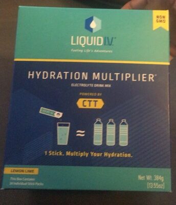 Lemon Lime Hydration Multiplier Electrolyte Drink Mix, Lemon Lime
