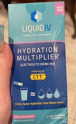 Concord Grape Hydration Multiplier Electrolyte Drink Mix, Concord Grape