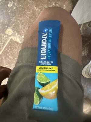 Lemon Lime Hydration Multiplier Electrolyte Drink Mix, Lemon Lime