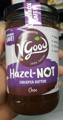 Choc Hazel-Not Chickpea Butter, Choc