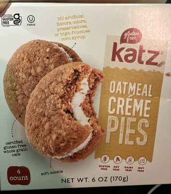 Gluten Free Oatmeal Crme Pies