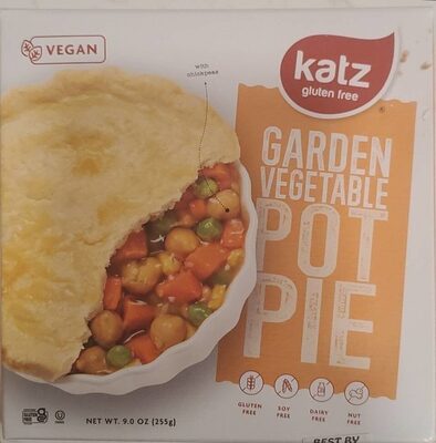 Gluten Free Garden Vegetable Pot Pie