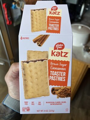 Gluten Free Brown Sugar Cinnamon Toaster Pastries, Cinnamon