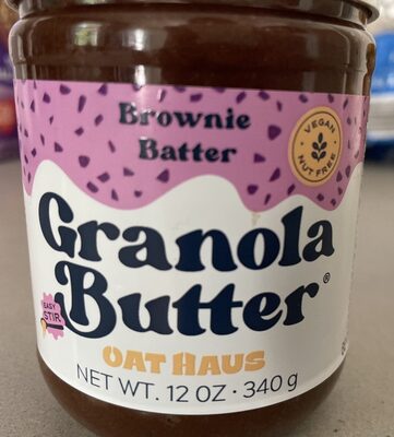 Brownie Batter Granola Butter, Brownie Batter