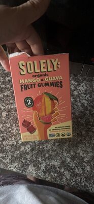 Organic Mango & Guava Whole Fruit Gummies, Mango; Guava