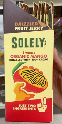 Organic Mango Drizzled Fruit Jerky 