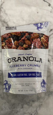 Blueberry Crumble Slow-Roasted Premium Granola, Blueberry Crumble