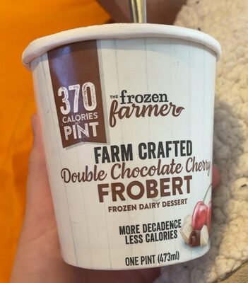 Double Chocolate Cherry Frobert Frozen Dairy Dessert, Double Chocolate Cherry