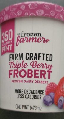 Triple Berry Frobert Frozen Dairy Dessert, Triple Berry