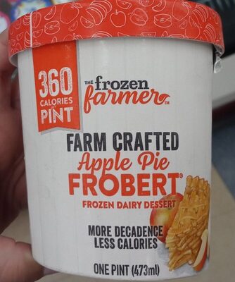 Apple Pie Frobert Frozen Dairy Dessert, Apple Pie