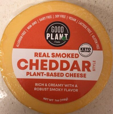 Real Smoked Cheddar Style Plant-Based Cheese