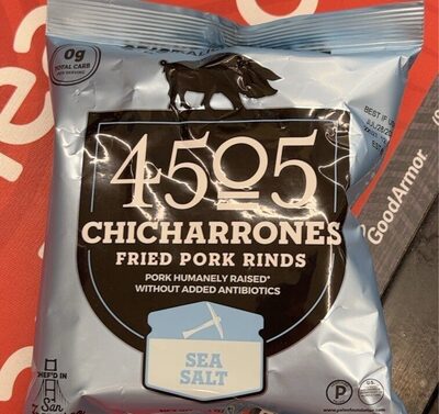 Sea Salt Chicharrones Fried Pork Rinds, Sea Salt