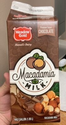 Macadamia Milk Chocolate, Macadamia Milk