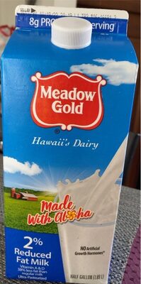 2% Reduced Fat Milk