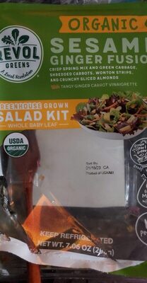 Organic Sesame Ginger Fusion