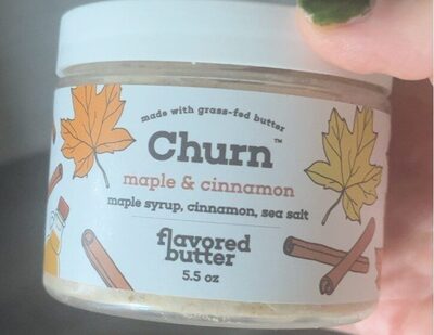 Maple & Cinnamon Flavored Butter, Maple & Cinnamon