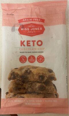 Chocolate Chip Keto Cookie Dough, Chocolate Chip