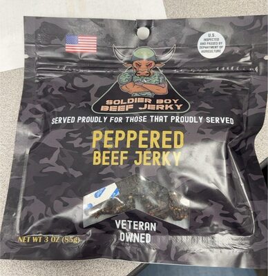 Peppered Beef Jerky, Peppered