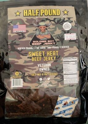 Sweet Heat Beef Jerky, Sweet Heat