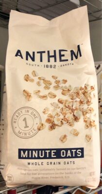 Whole Grain Minute Oats, Whole Grain