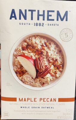Maple Pecan Whole Grain Oatmeal, Maple Pecan
