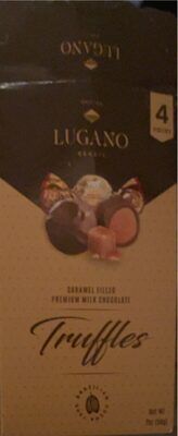 Caramel Filled Premium Milk Chocolate Truffles, Caramel