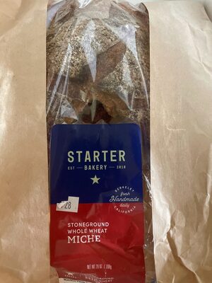 Stoneground Whole Wheat Miche, Stoneground Whole Wheat