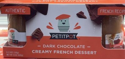 Dark Chocolate Creamy French Dessert, Dark Chocolate