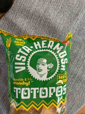 Sea Salted Totopos Tortilla Chips