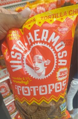 Spicy Red Corn Tortilla Chips, Spicy Red Corn