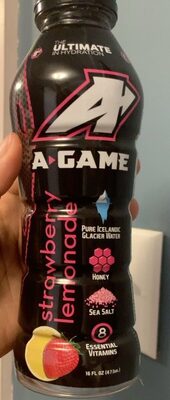 Strawberry Lemonade Premium Sports Drink, Strawberry Lemonade