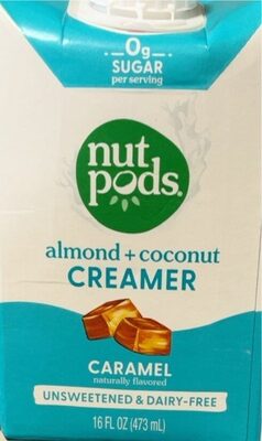 Caramel Flavored Unsweetened & Dairy-Free Almond + Coconut Creamer, Caramel