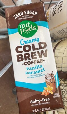 Vanilla Caramel Creamy Cold Brew Coffee, Vanilla Caramel