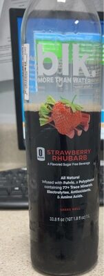 Strawberry Rhubarb Flavored Sugar Free Beverage, Strawberry Rhubarb