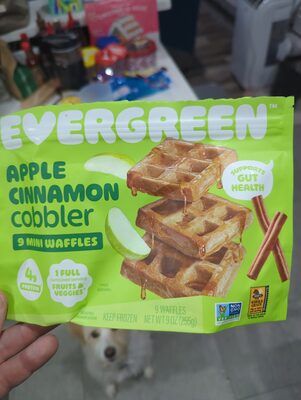 Apple & Cinnamon Mini Waffles, Apple & Cinnamon