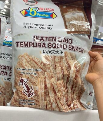 Ikaten Daio Tempura Squid Snack