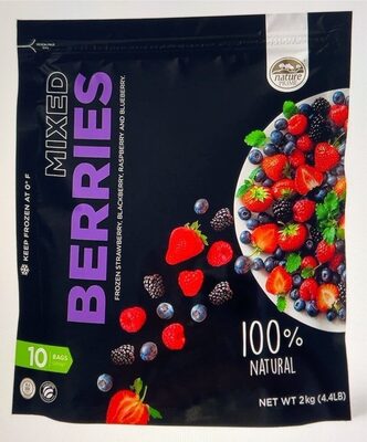 Mixed Berries Frozen Strawberry, Blackberry, Raspberry And Blueberry, Mixed Berries