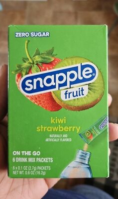 Kiwi Strawberry Fruit On The Go Drink Mix Packets, Kiwi Strawberry