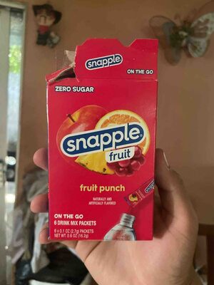 Fruit Punch Drink Mix Packets, Fruit Punch