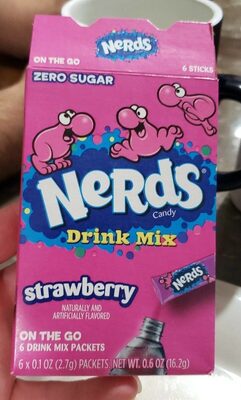 Strawberry Drink Mix Candy On The Go, Strawberry