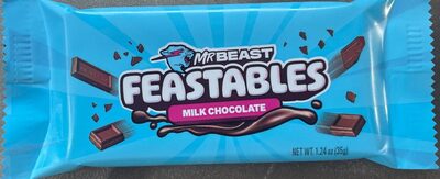 Milk Chocolate Mrbeast Bar, Milk Chocolate