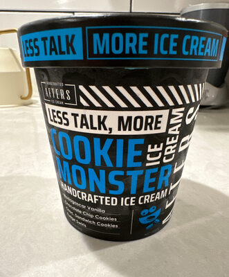Cookie Monster Handcrafted Ice Cream, Cookie Monster