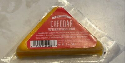 Cheddar Pasteurized Process Cheese, Cheddar